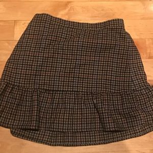 J Crew Factory Plaid Skirt - Size 10